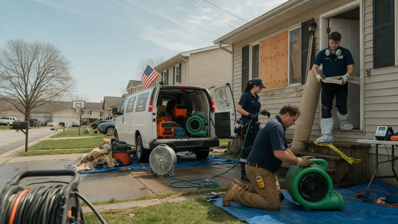 Water Damage Restoration in Little Rock, IA near me